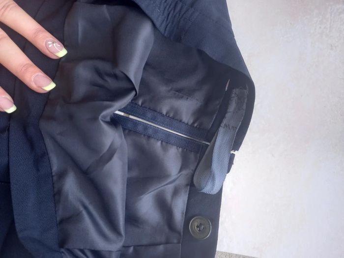 Jupe crayon femme bleu - photo numéro 4