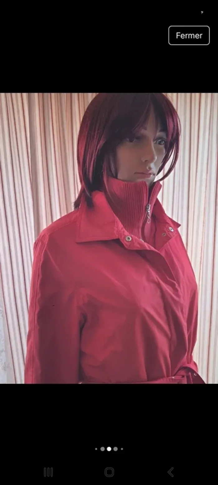 Jolie Veste coupe vent rouge St Oliver fr 42 - photo numéro 6