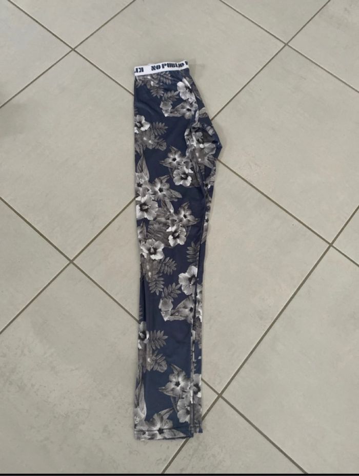 Leggings fleurs
