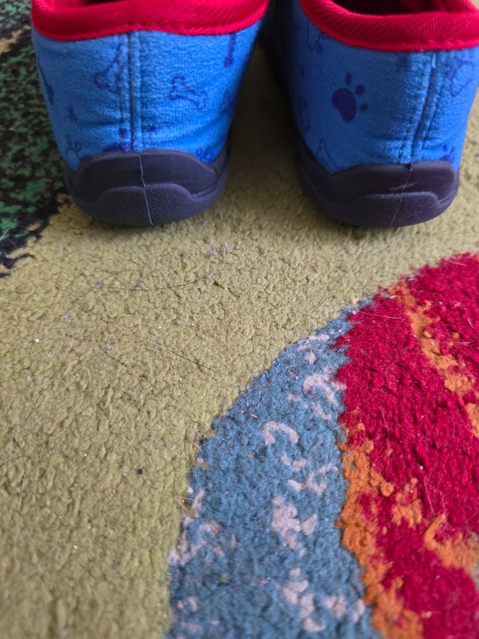 CHAUSSONS GARÇON PAW PATROL NICKELEDEON BLEU/ROUGE TAILLE 27 - photo numéro 4
