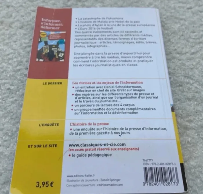 Livre Informer – S’informer – Déformer - photo numéro 3