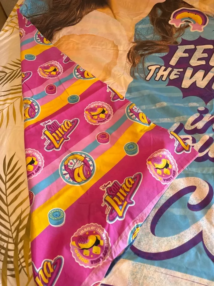 Soy Luna Jolie housse de couette et taie oreiller assortie - photo numéro 2