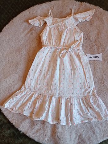 Robe longue d'été Kiabi 4 ans