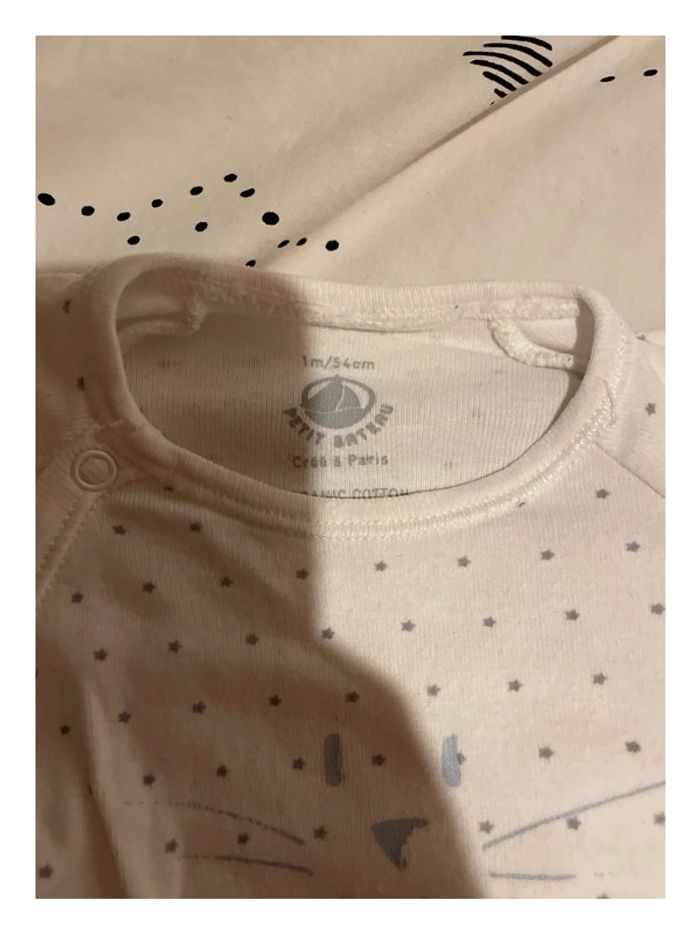 Pyjama petit bateau 1 mois - photo numéro 2