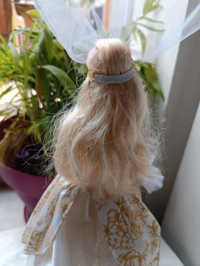 Barbie mattel doll poupée mannequin club mariage jeune mariée wedding wedd 1997 beautiful bride - photo numéro 13