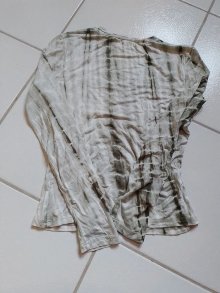 Pull femme vert clair Shein aspet marbre - photo numéro 8