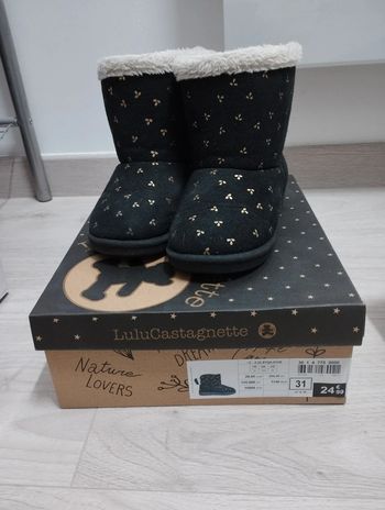 Chaussures d'hiver lulu castagnette pointure 31