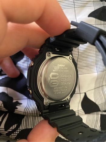 Montre G Shock noire rouge