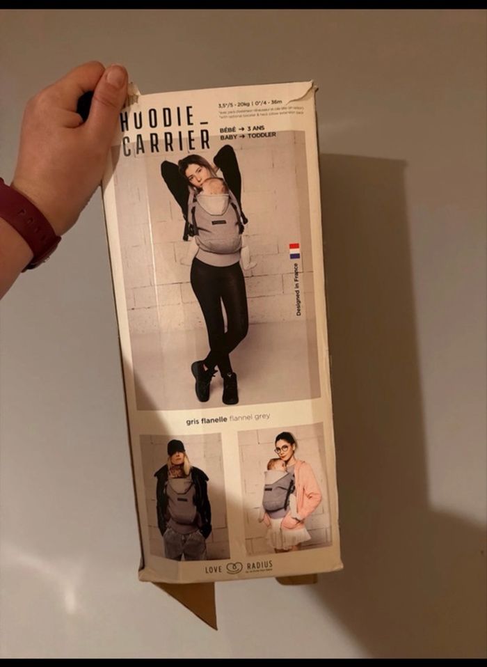 Porte bébé love radius hoddie carrier - photo numéro 2