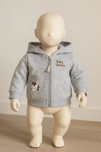 Gilet zip enfant licorne 🌈