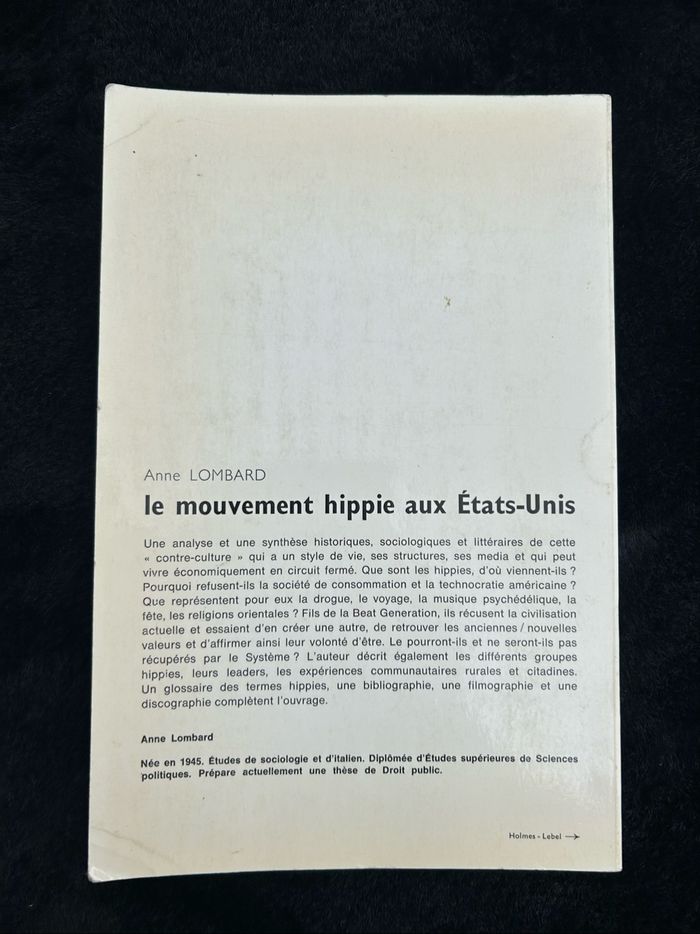 Livre « Mouvement hippie aux États Unis » - photo numéro 2