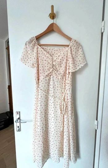 Robe printanière à motifs cerises Corée du Sud taille unique