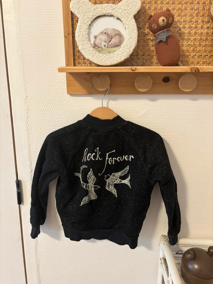 Veste gilet Zara rock - photo numéro 3