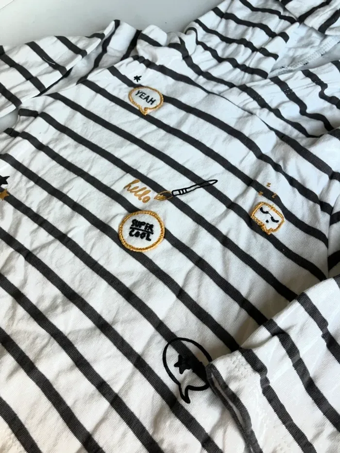 T-shirt manches longues bébé garçon - photo numéro 2