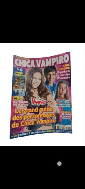 Magazine Chica Vampiro le Grand guide des personnages de Chica Vampiro 