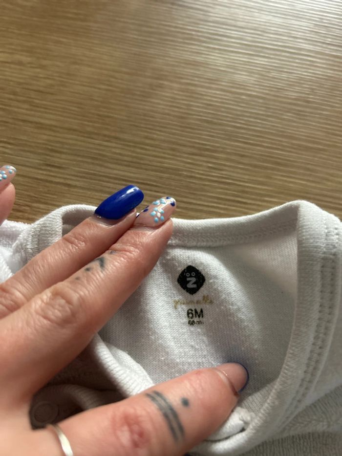 Pyjama blanc mixte oiseau - photo numéro 4