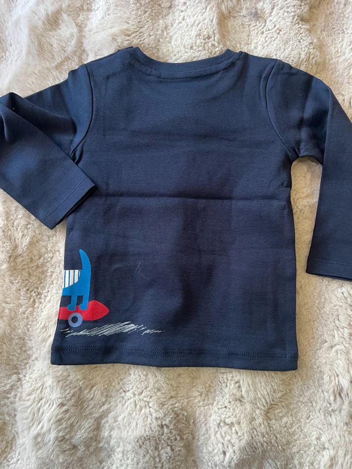 T-shirt longue manche bébé garçon 9/12 mois - photo numéro 2