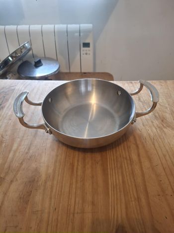 Poêle professionnelle en inox Vollrath Miramar 20cm très bon état