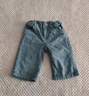 Short Bermuda Bermuda Bébé/Enfant Couleur Bleu Pétrole 3 ans