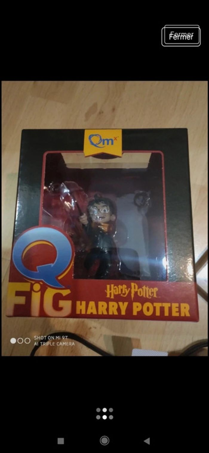 Figurine Qfig Harry Potter et carte - photo numéro 2
