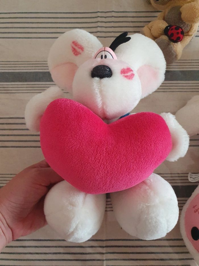 Lot de 3 peluches Diddl et Pimboli - photo numéro 4