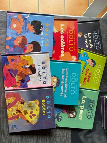 8 livres émotions Dolto