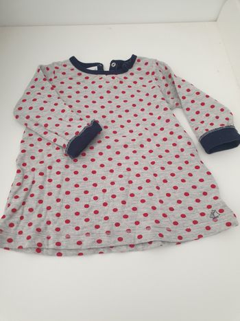 Robe petit bateau 12 mois