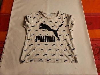 T-shirt blanc Puma