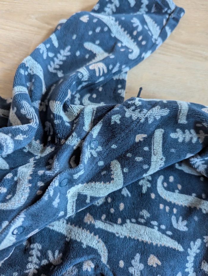 Pyjama velours Crocodile 23 mois Tape à l'oeil - photo numéro 4