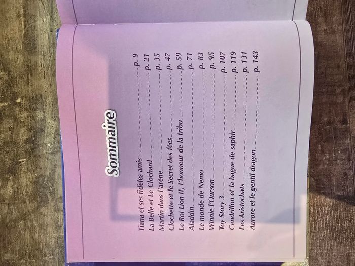 Livre Mes plus belles histoires de Disney