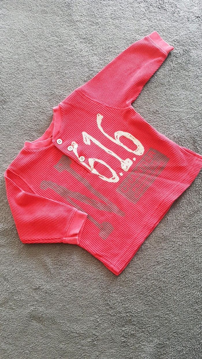 Pull rouge ikks 12 mois