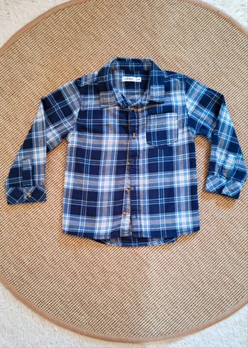 Superbe chemise à carreaux garçon neuve