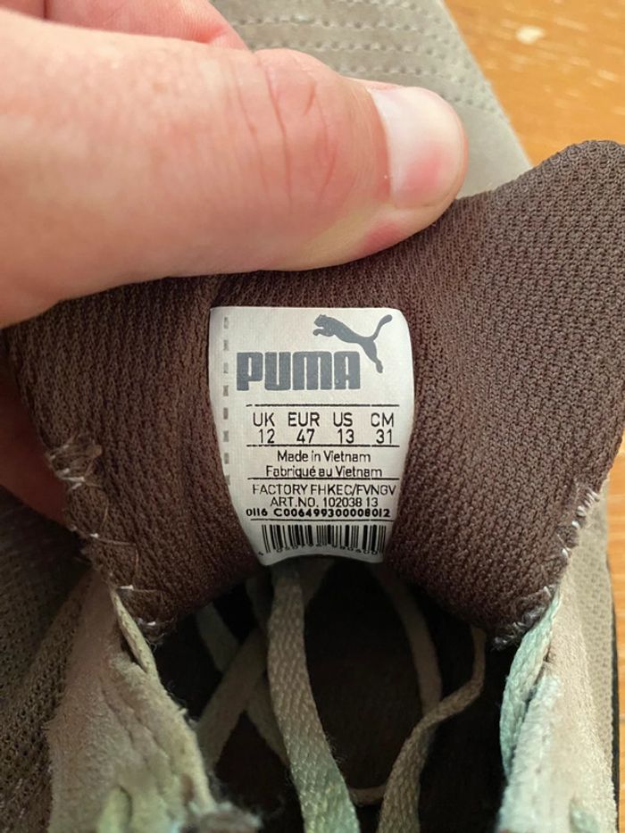 Puma esito vulc Pointure 47 - vintage shoes T47 - photo numéro 4