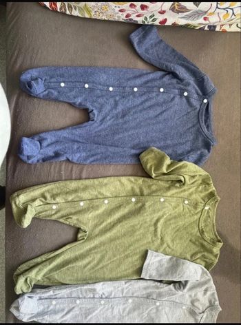 Lot de pyjama grande manche pour bébé 