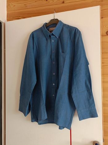 Chemise bleue vilmont