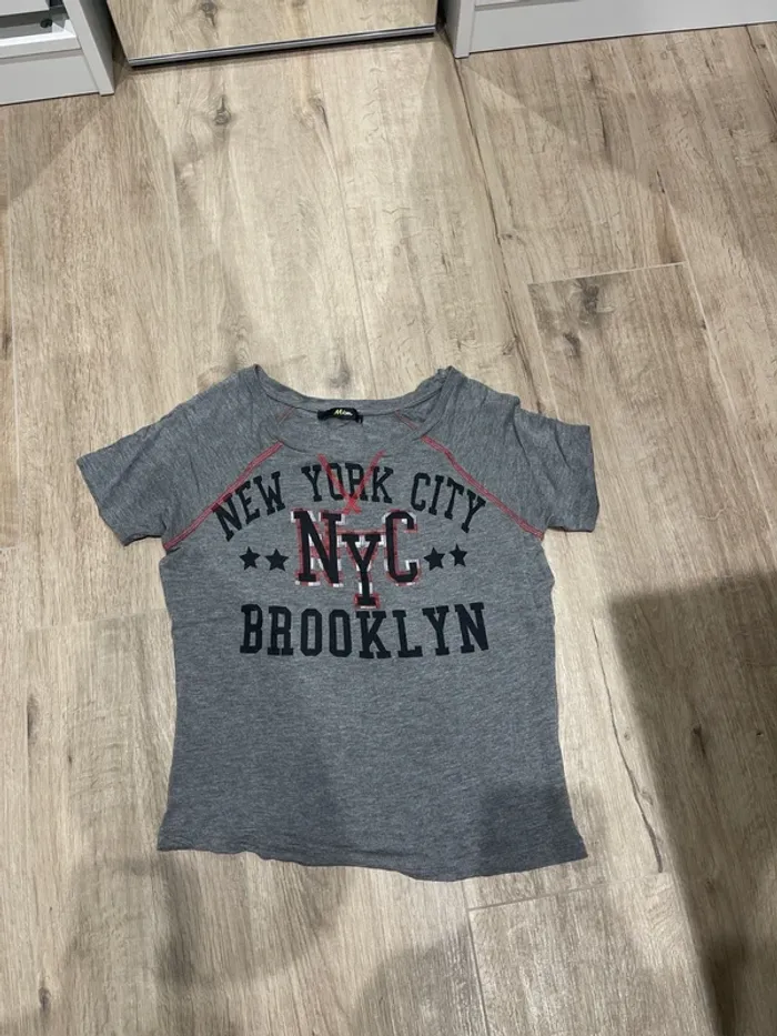 T-shirt  gris