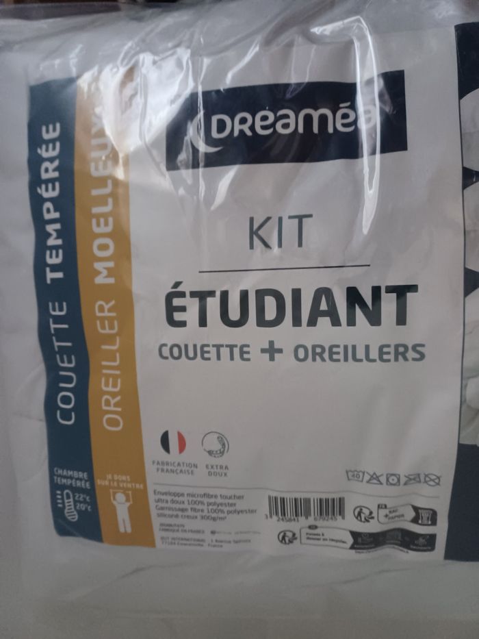 Kit couette / oreillers dreamea