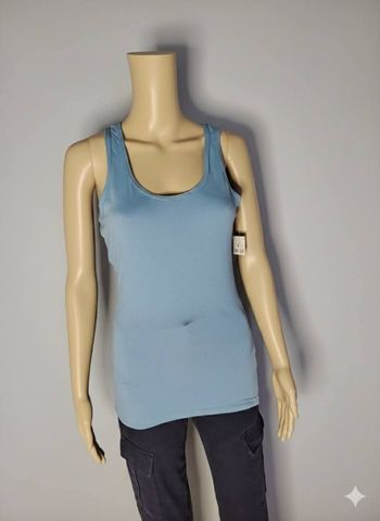 Débardeur Basique Bleu Ciel – Taille M – Neuf avec Étiquette