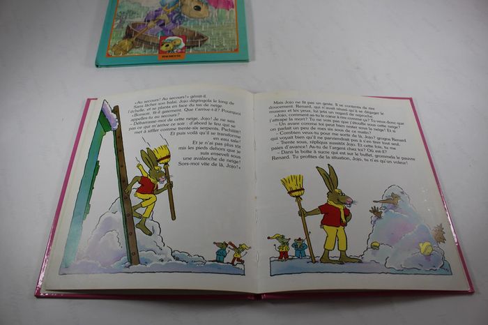Hachette 1979 5 livres anciens Jojo Lapin, Celestine et Ranita - photo numéro 5