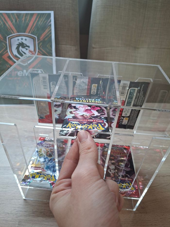 Distributeur de boosters Pokémon modèles 3 slots / rangées ou autres TCG - photo numéro 4