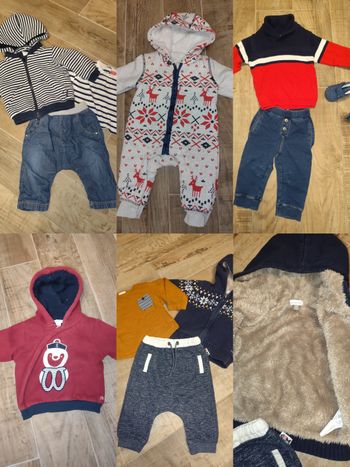 Lot vêtements garçon 9 mois