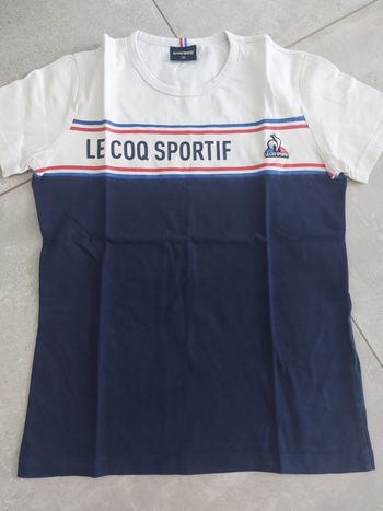 Tee shirt garçon le coq sportif 12 ans