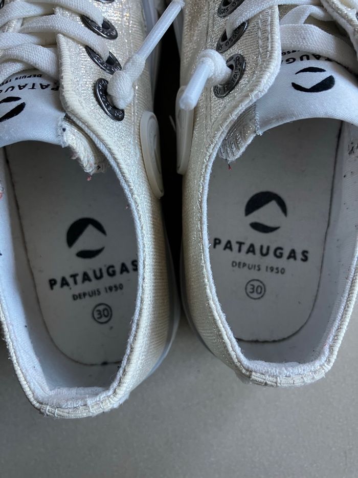 Basket à enfiler brillante fille taille 30 Pataugas - photo numéro 6