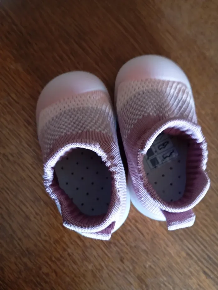 Chaussure premiers pas bébé 9/12 mois - photo numéro 5