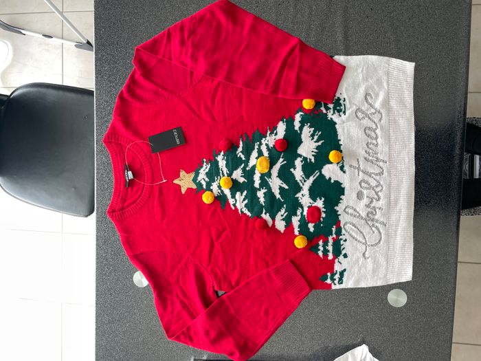 Joli Pull de Noël Décor Sapin - photo numéro 6