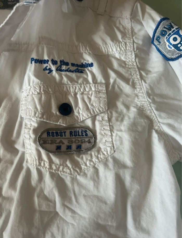 Très jolie chemise manches longues 10 ans orchestra - photo numéro 4