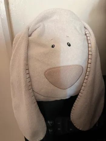 Peluche coussin lapin