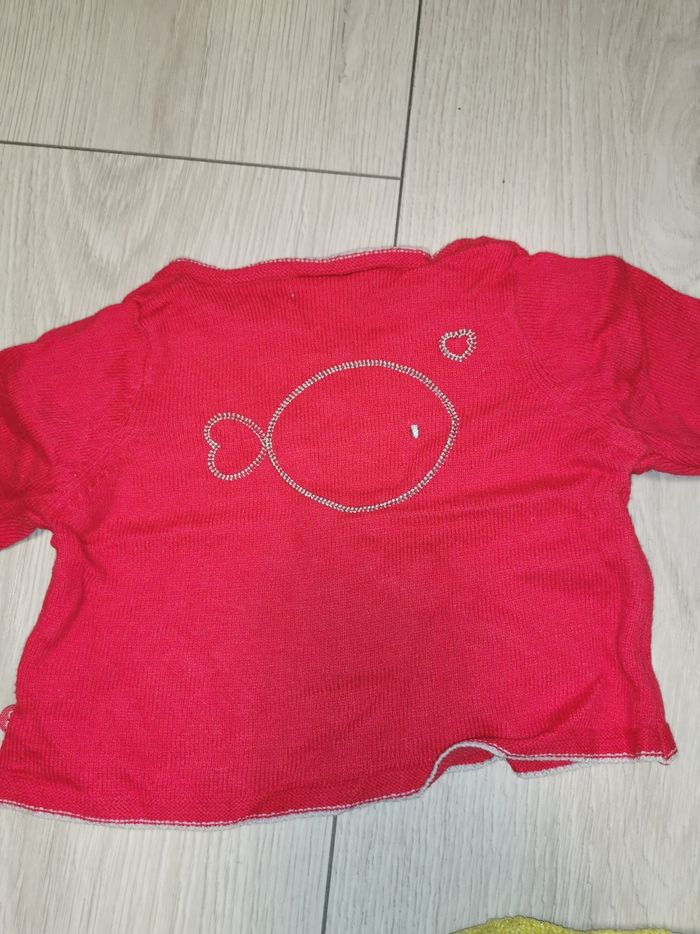 Lot 3 gilet Obaïdi fille 3 mois - photo numéro 5