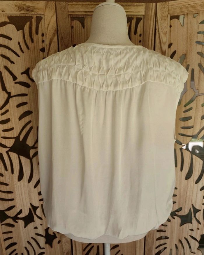 Blouse satin Taille XL Mango Basic - photo numéro 7