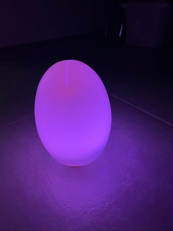 Veilleuse forme d’œuf